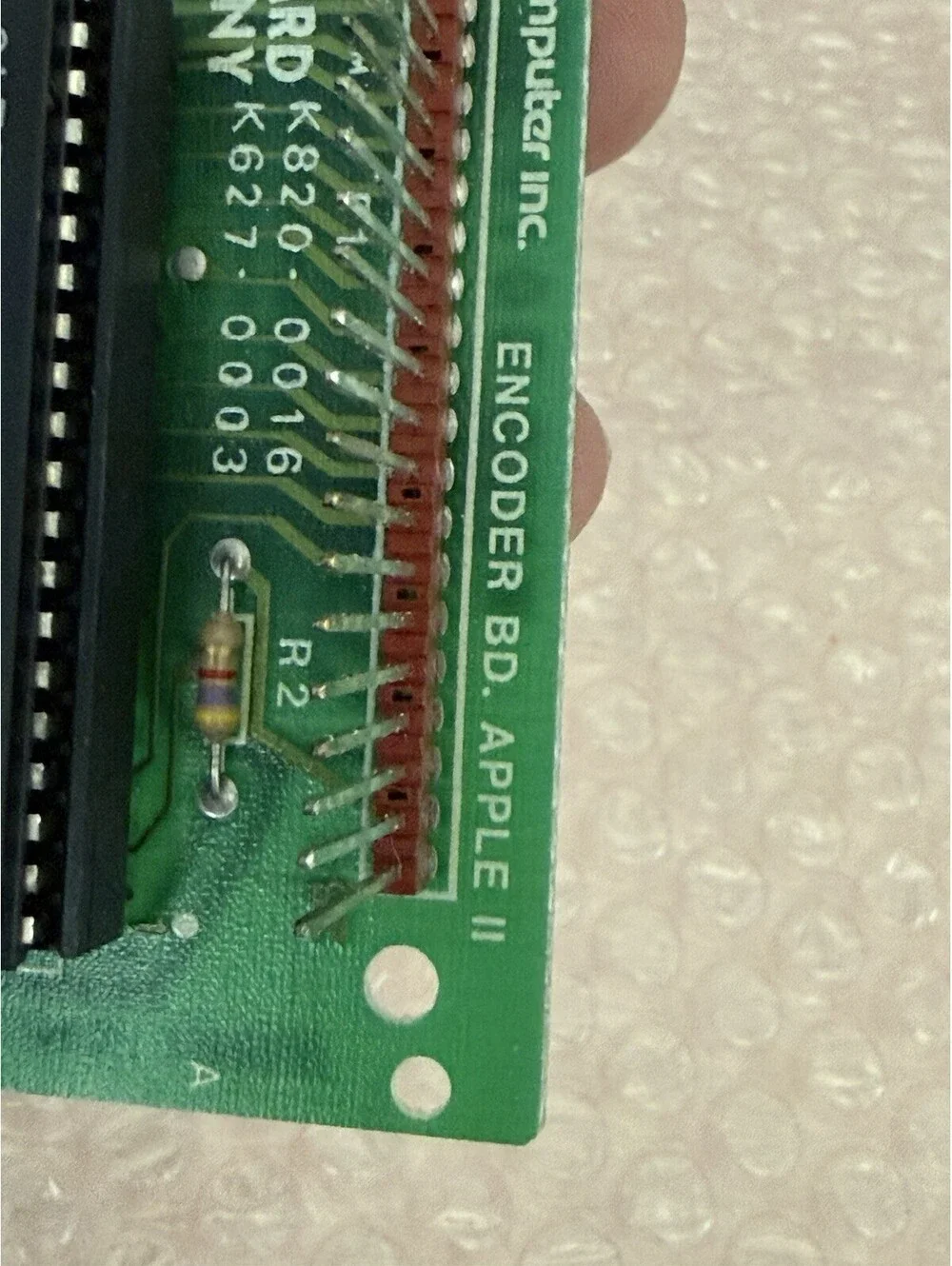 Vintage Apple II )II PLUS) Keyboard Encoder Board 1979 Is Untested